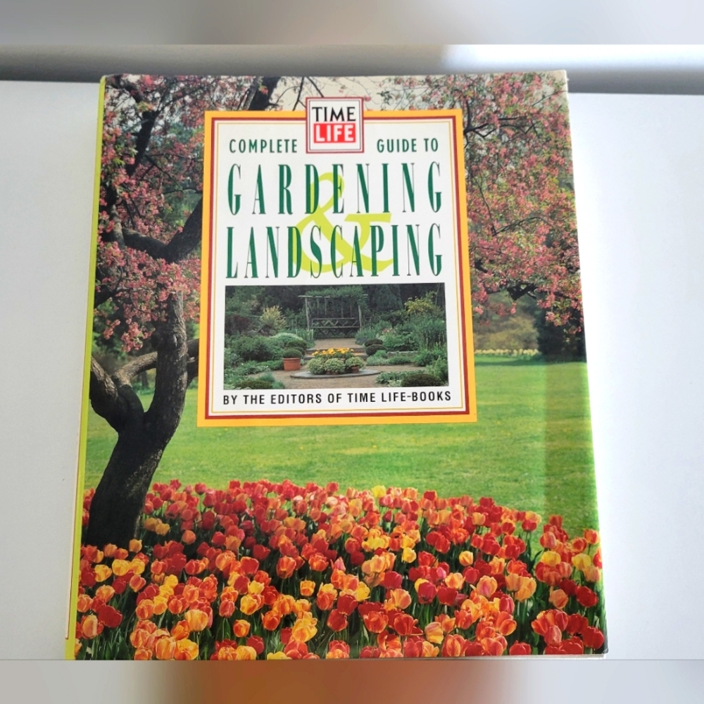 Vintage Complete Guide to Gardening Landscaping Hardcover Book 1st Edition 1991
